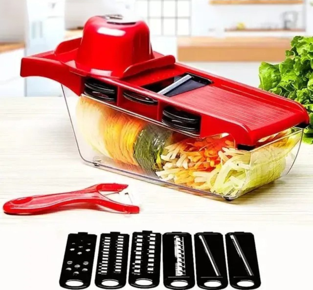 6-in-1 Mandoline Vegetable Grater & Slicer