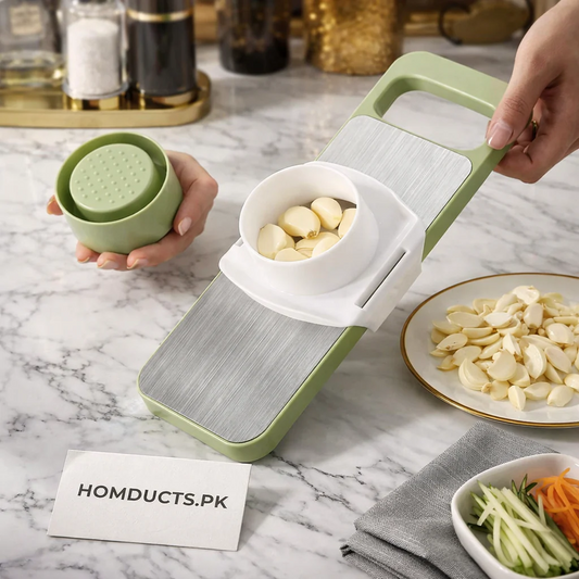 5-in-1 Kitchen Vegetable Chopper, Cutter & Slicer Tool
