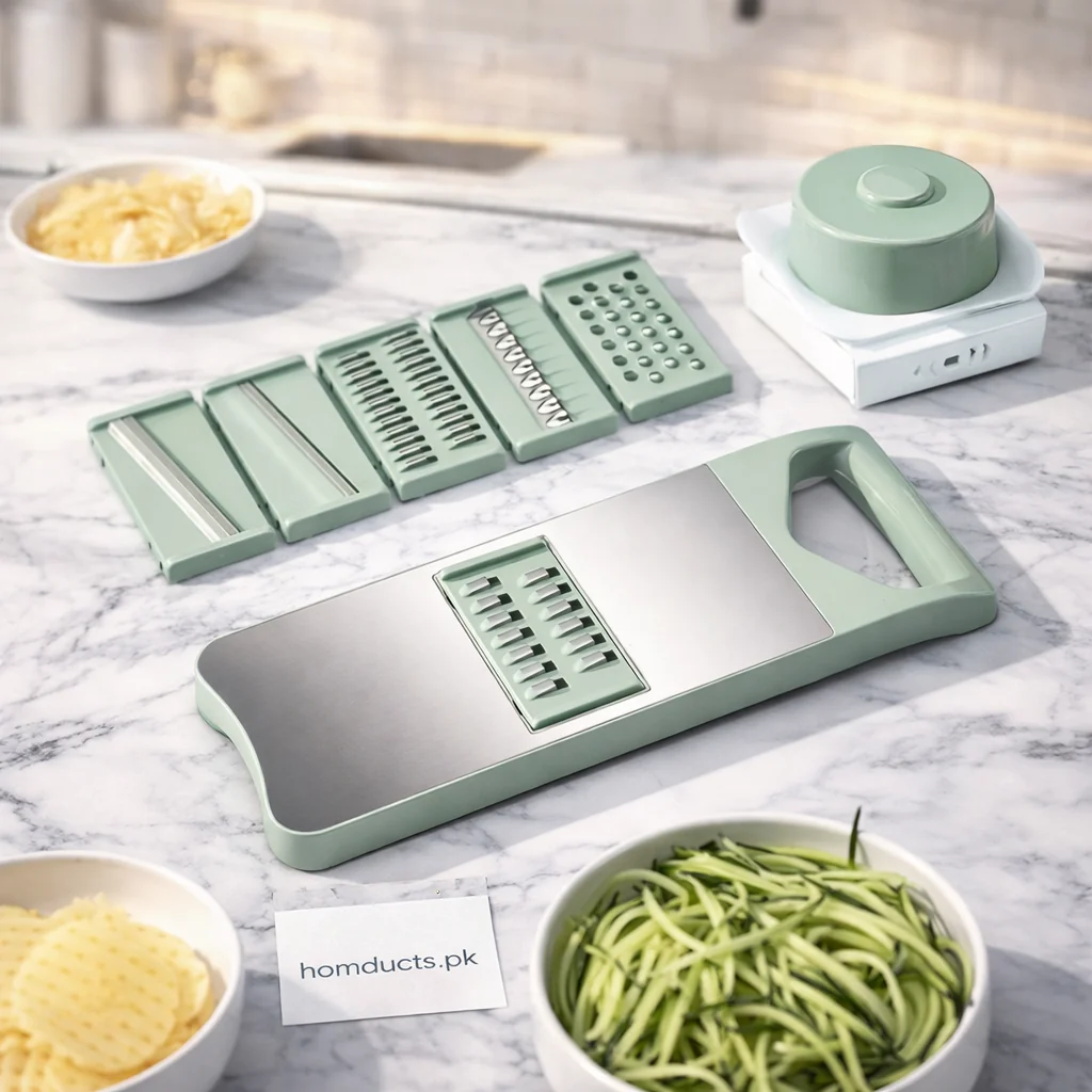5-in-1 Kitchen Vegetable Chopper, Cutter & Slicer Tool