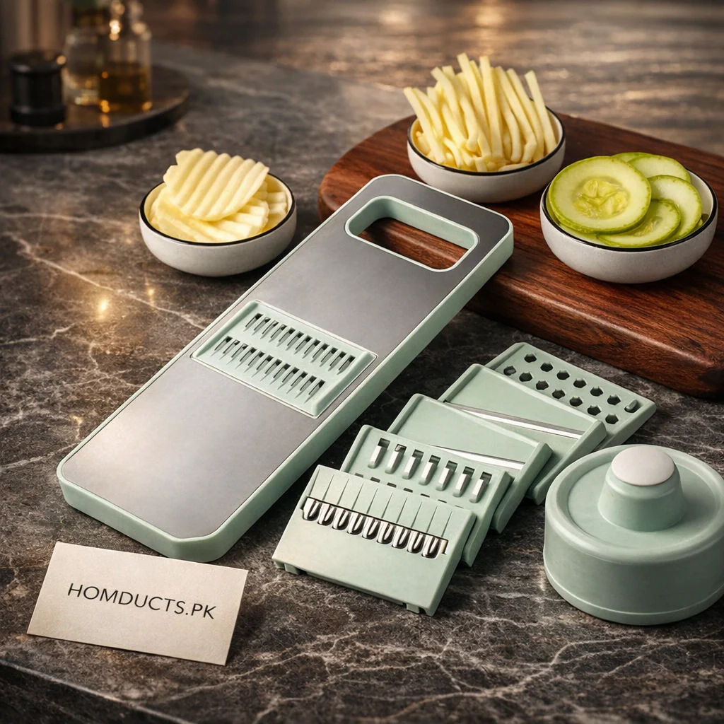 5-in-1 Kitchen Vegetable Chopper, Cutter & Slicer Tool